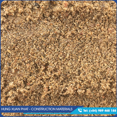 Coarse concrete sand